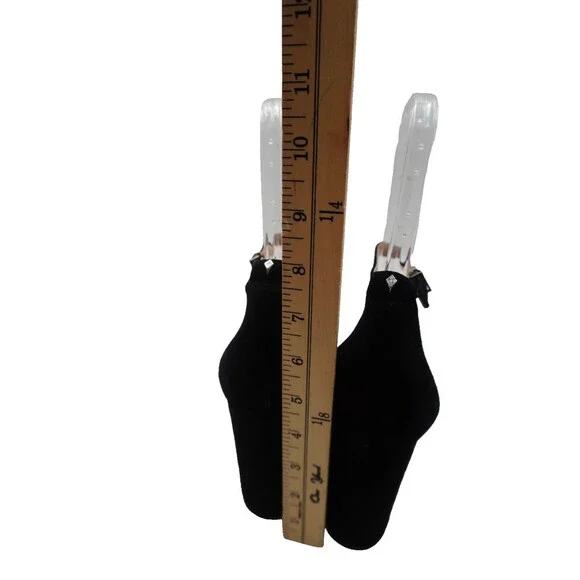 Sam Edelman Yaro Women's Suede Block Heel Ankle Strap Sandals Black Size 10 - Picture 10 of 10